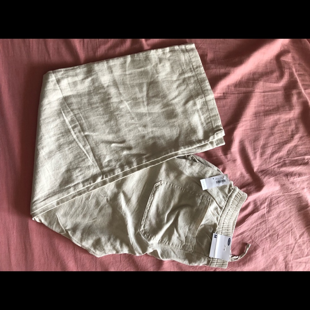 Linen Pants - Wide Leg